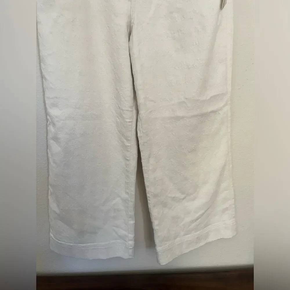 NWT Anthropologie The Skipper High-Rise Crop Wide-Leg Jeans by Pilcro Size 31P